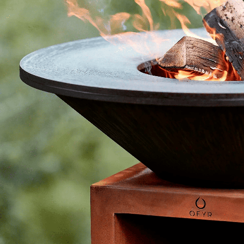 Holzgrill Classic+ Storage Corten | OFYR