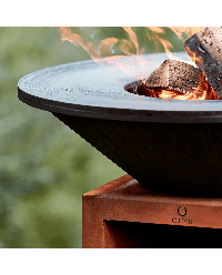 Holzgrill Classic+ Storage Corten | OFYR