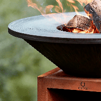 Wood-Fired Barbecue Classic+ Storage Corten | OFYR
