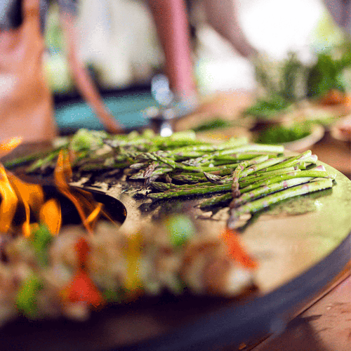 Black Wood-Fired Barbecue Island – 100 PRO – OFYR