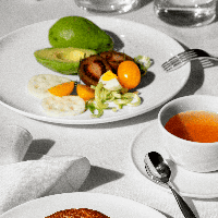 Set of 4 Dessert Plates – White – Itsumo – Alessi