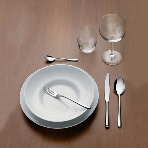 Juego de 6 tenedores de 3 puntas – Plateado – Caccia – Alessi