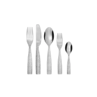 5-Piece Cutlery Set – Silver – Dressed – Alessi
