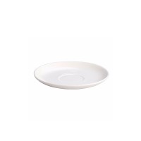 Lot de 4 soucoupes pour tasse à mocaccino – Blanc – All-Time – A di Alessi