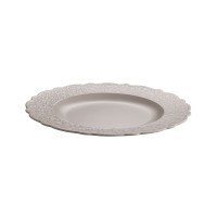 Conjunto de 4 Pratos Rasos 27cm – Branco – Dressed en Plein Air – Alessi