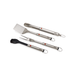 Conjunto de 4 Utensílios Churrasco com Estojo – Inox – Grillout – Joseph Joseph