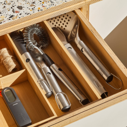 Conjunto de 4 Utensílios Churrasco com Estojo – Inox – Grillout – Joseph Joseph