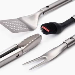 Conjunto de 4 Utensílios Churrasco com Estojo – Inox – Grillout – Joseph Joseph