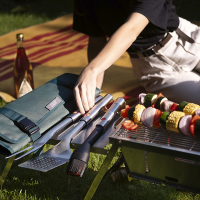 Pincel de Silicone Churrasco – Inox – Grillout – Joseph Joseph