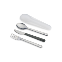 Conjunto de Talheres para Levar – Transparente – Go Eat – Joseph Joseph