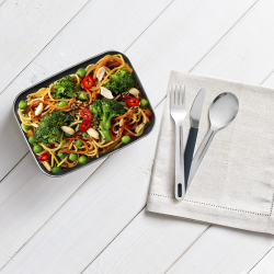 Conjunto de Talheres para Levar – Transparente – Go Eat – Joseph Joseph