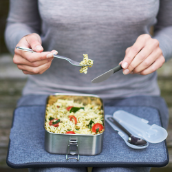 Conjunto de Talheres para Levar – Transparente – Go Eat – Joseph Joseph