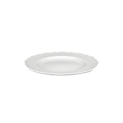 Conjunto de 4 Pratos Rasos – Branco – Dressed – Alessi