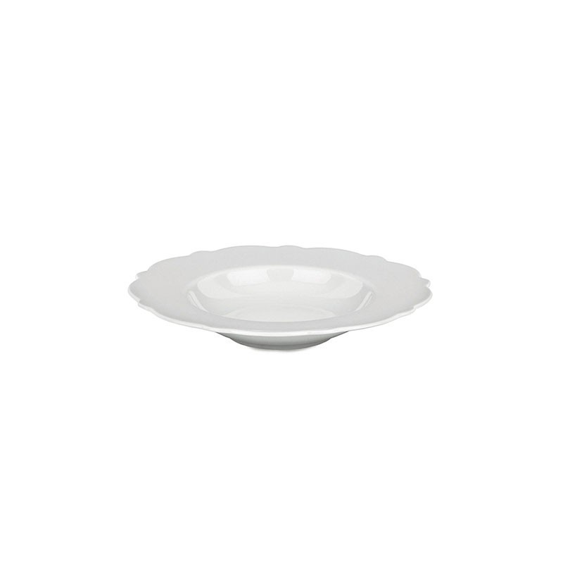 Conjunto de 4 Pratos de Sopa – Branco – Dressed – Alessi