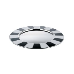 Prato Marcador – Preto e Branco – Circus – Alessi