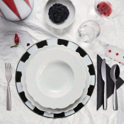 Prato Marcador – Preto e Branco – Circus – Alessi