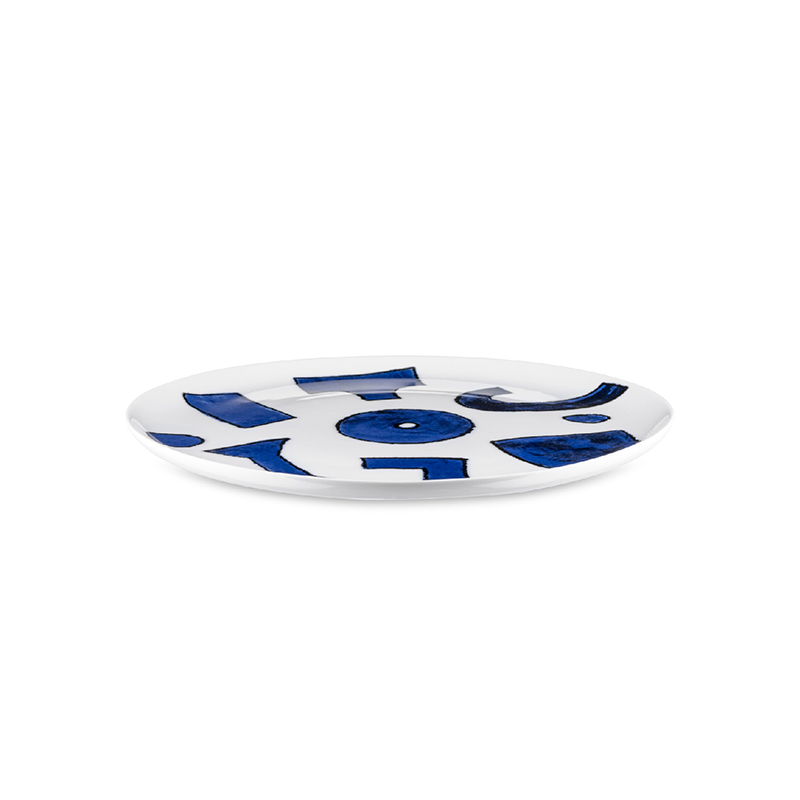 Conjunto de 4 Pratos Rasos – Branco – Yunokiware – Alessi