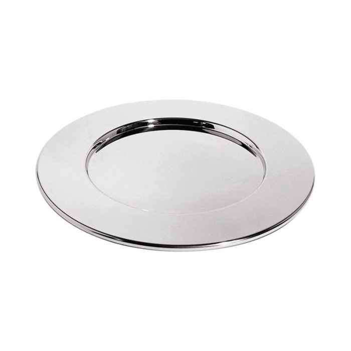 Prato Marcador 33cm – Prateado – Mat – Alessi