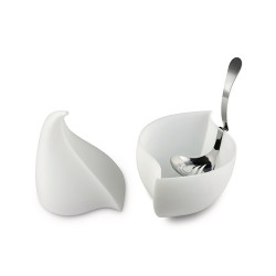 Conjunto Armazenamento/Servir Mozzarella – Branco – Nunziatella – Alessi