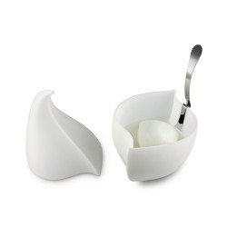 Conjunto Armazenamento/Servir Mozzarella – Branco – Nunziatella – Alessi