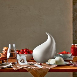 Conjunto Armazenamento/Servir Mozzarella – Branco – Nunziatella – Alessi