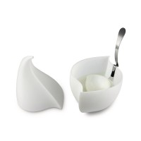 Colher Perfurada para Mozzarella – Branco – Nunziatella – Alessi
