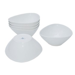 Conjunto de 6 Taças Fundas – Branco – Colombina Collection – Alessi