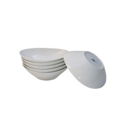 Conjunto de 6 Taças Baixas – Branco – Colombina Collection – Alessi