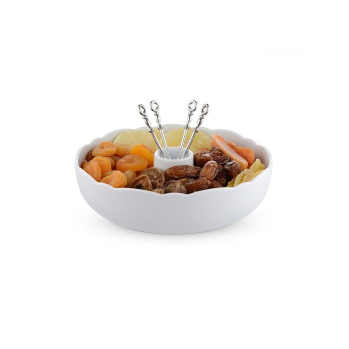Taça para Frutos Secos – Branco – Dressed – Alessi