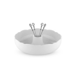 Taça para Frutos Secos – Branco – Dressed – Alessi