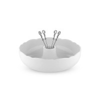 Taça para Frutos Secos – Branco – Dressed – Alessi