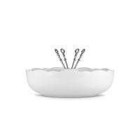 Taça para Frutos Secos – Branco – Dressed – Alessi