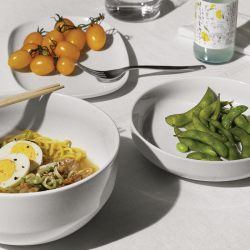 Conjunto de 4 Taças Pequenas 14cm – Branco – Itsumo – Alessi