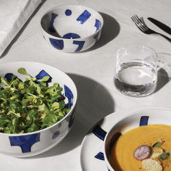 Conjunto de 4 Taças Pequenas – Branco – Yunokiware – Alessi