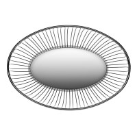 Cesto/Fruteira Oval 28cm – Inox – Alessi