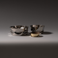 Cesto/Fruteira 10cm – Inox – Compressioni – Alessi
