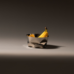 Cesto/Fruteira 10cm – Inox – Compressioni – Alessi