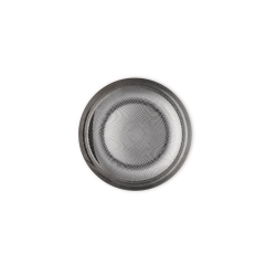 Cesto Redondo 24cm – Prateado – Extra Ordinary Texture – Alessi