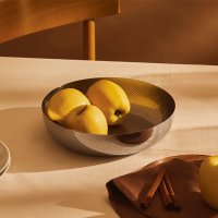 Cesto Redondo 24cm – Prateado – Extra Ordinary Texture – Alessi