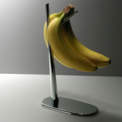 Suporte para Bananas – Prateado – Dear Charlie – Alessi
