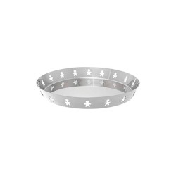 Tabuleiro Redondo 21cm – Inox – Mini Girotondo – A Di Alessi
