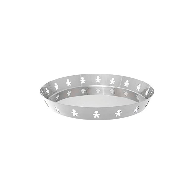 Tabuleiro Redondo 21cm – Inox – Mini Girotondo – A Di Alessi