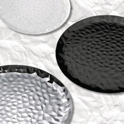 Tabuleiro Redondo 40cm – Prateado – Joy Nº3 – Alessi