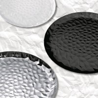 Tabuleiro Redondo 40cm – Prateado – Joy Nº3 – Alessi
