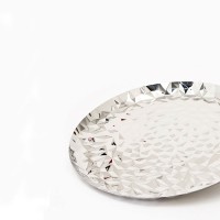 Tabuleiro Redondo 40cm – Prateado – Joy Nº3 – Alessi