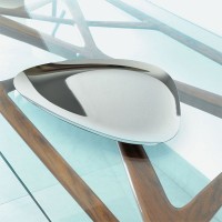 Tabuleiro 51cm – Prateado – Colombina – Alessi
