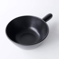 Panela para Fondue em Cerâmica – Prateado e Preto – Mami – Alessi