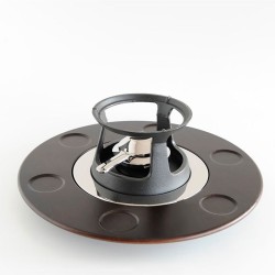 Tabuleiro Rotativo para Fondue – Castanho – Mami – Alessi