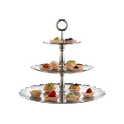 Étagere de 3 Andares – Inox – Dressed – Alessi