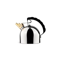 Chaleira – Inox e Preto – 9091 – Officina Alessi